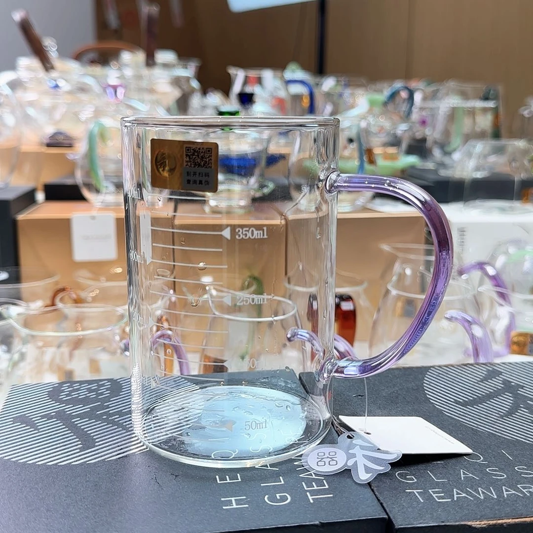 浅紫色青雍杯禾器