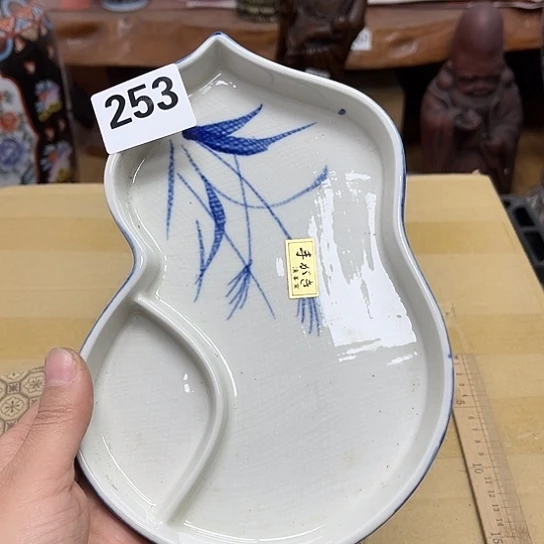 瓷片摆件工艺品瓷器摆件777