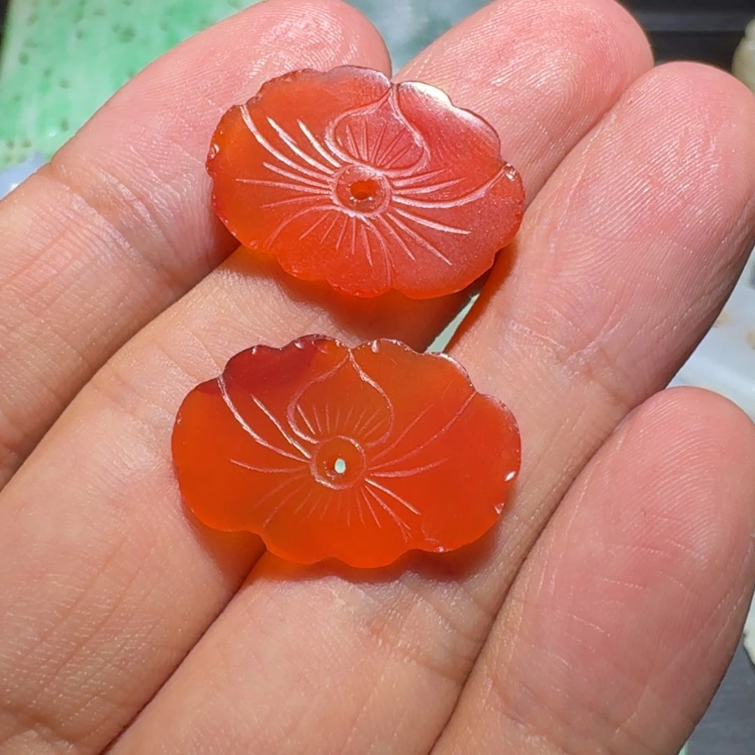 玛瑙/玉髓颈饰未镶嵌雪**时