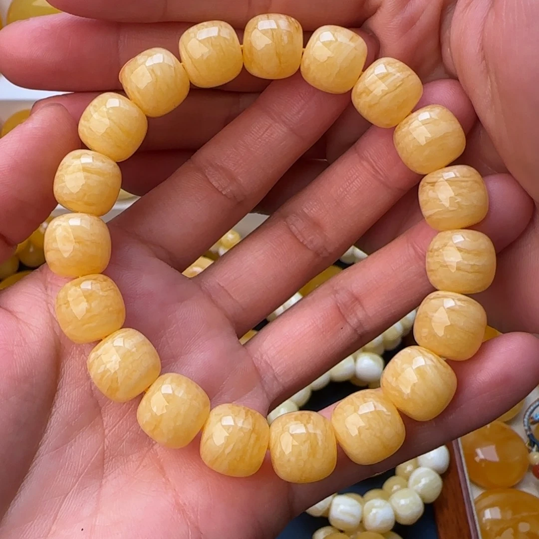 琥珀未镶嵌颈饰同料老型12