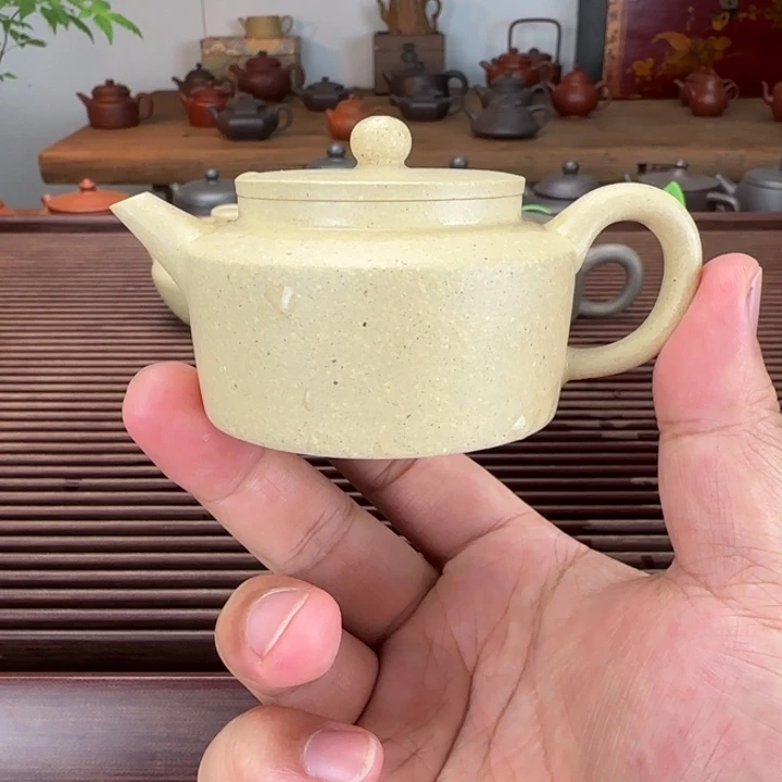 (***)紫砂茶壶本绿微瑕