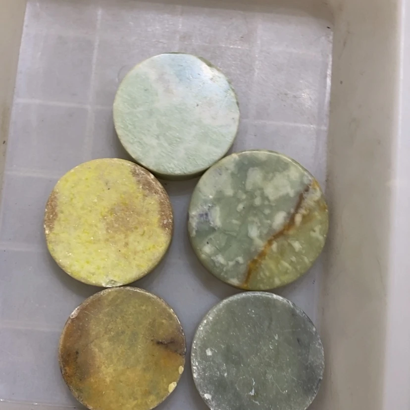 【闪购商品】蛇纹石玉颈饰未镶嵌7