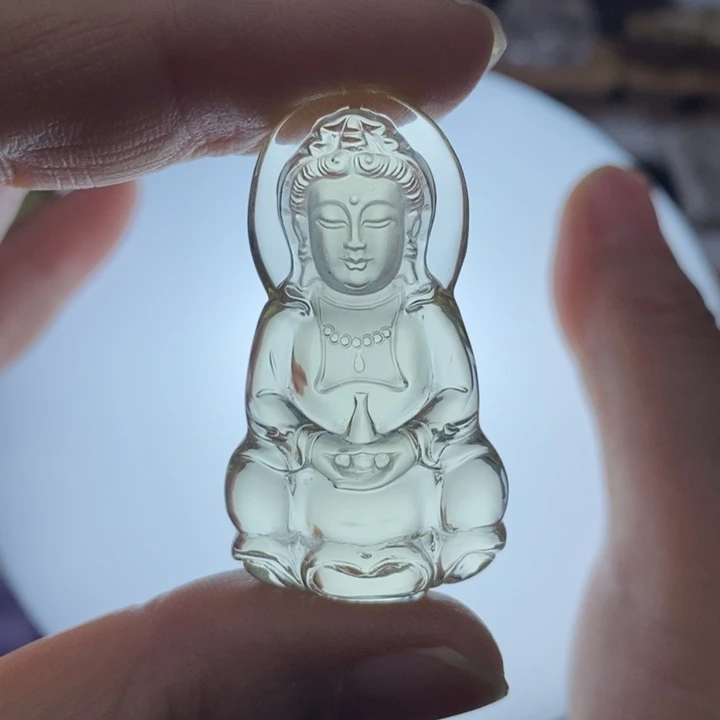 水晶颈饰未镶嵌定制