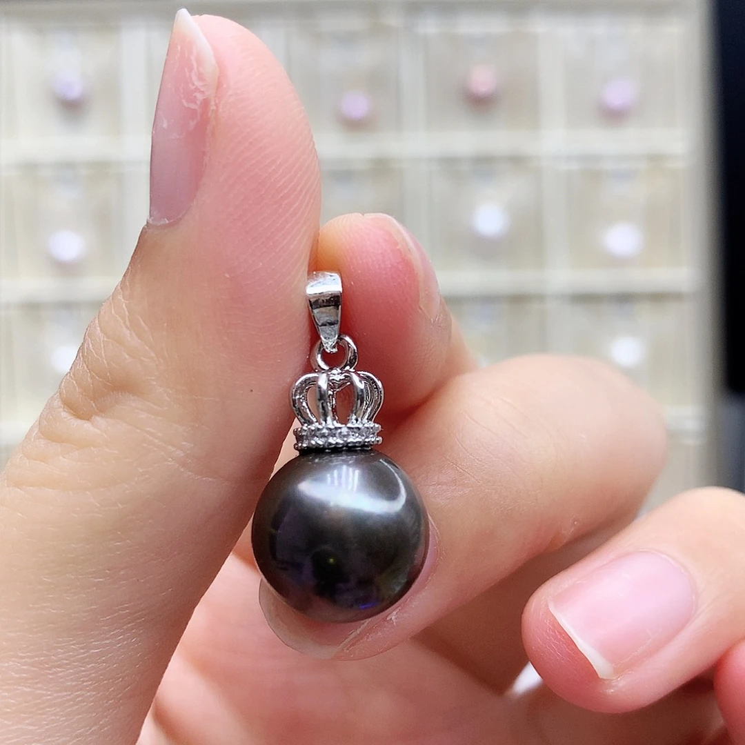 颈饰合金淡水珍珠