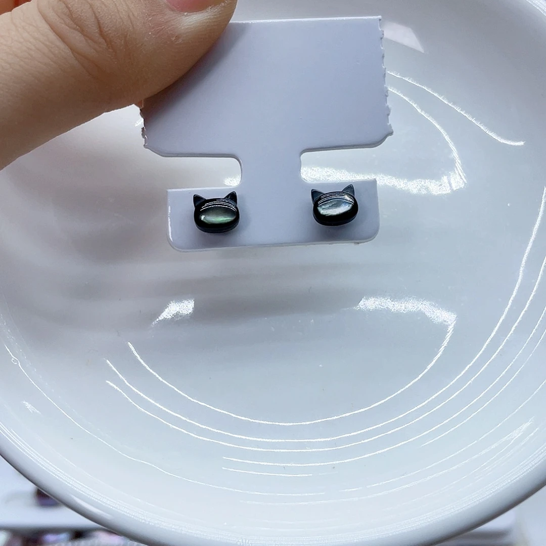 银S925镶嵌耳饰淡水珍珠