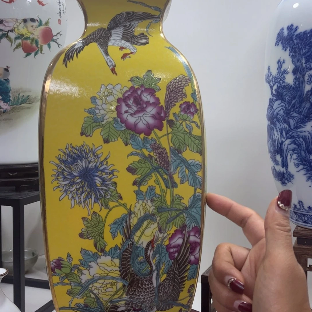 景德镇陶瓷花瓶摆件