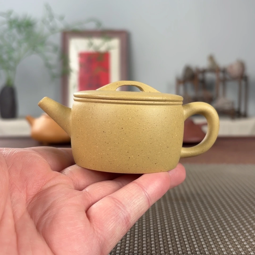 用***路紫砂茶壶黄龙山原矿紫砂壶