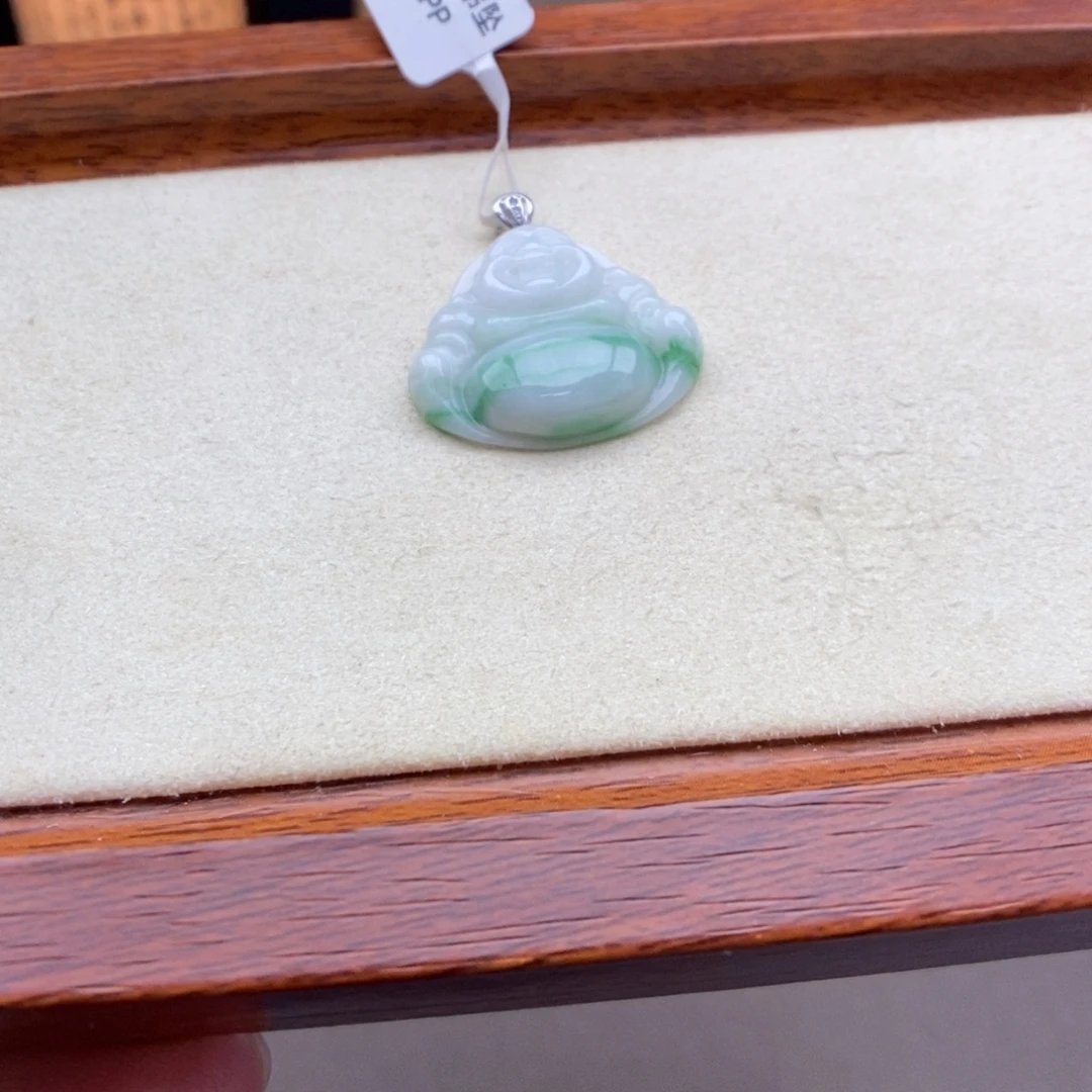 翡翠银S925镶嵌颈饰