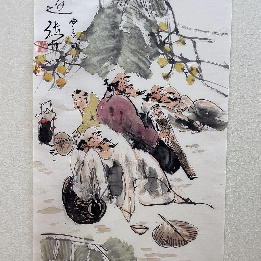 国画艺术家 真人11111