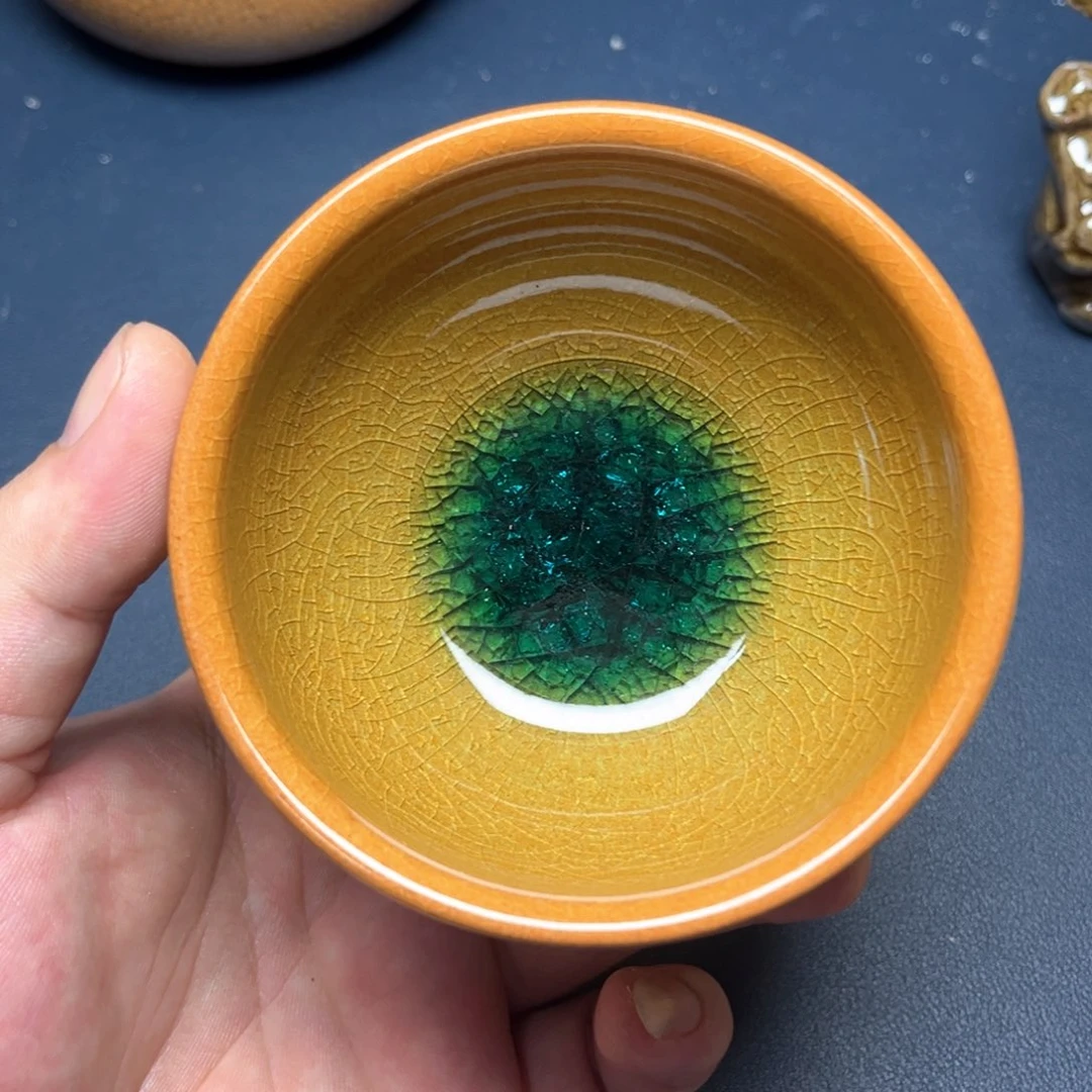 茶盏建盏手握泡茶主人杯