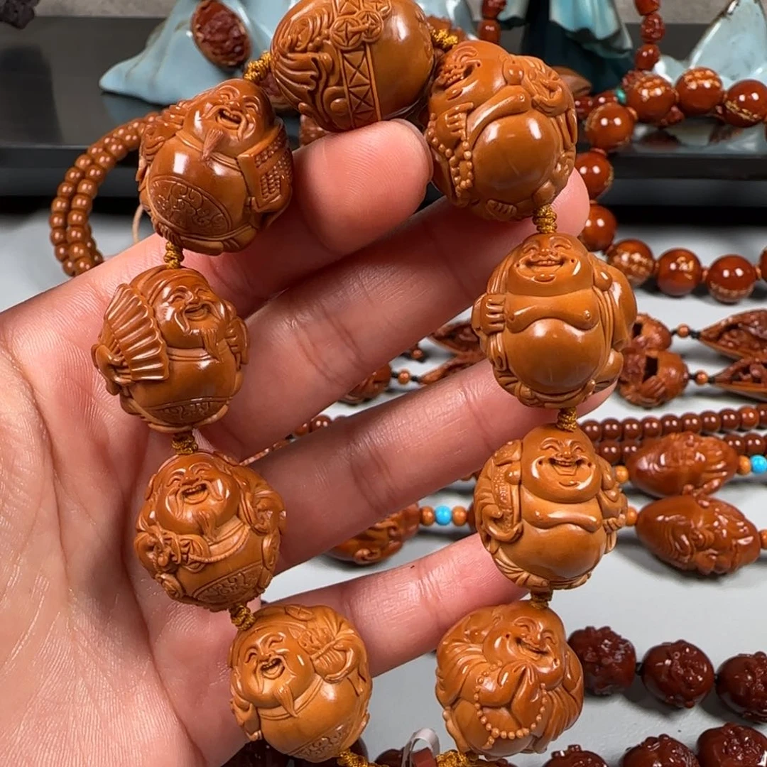 手串橄榄核22财弥