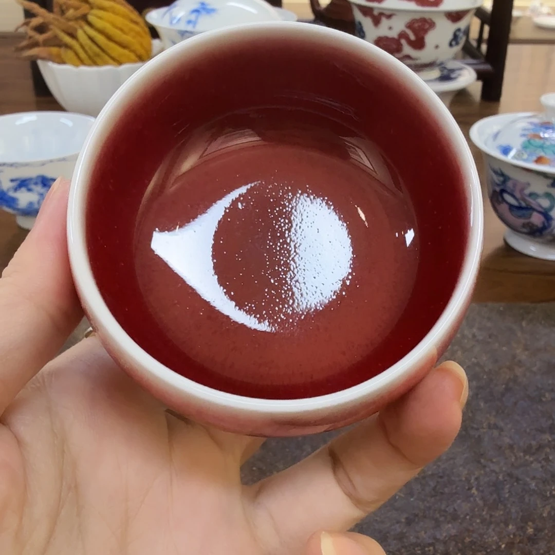 高温颜色釉主人杯
