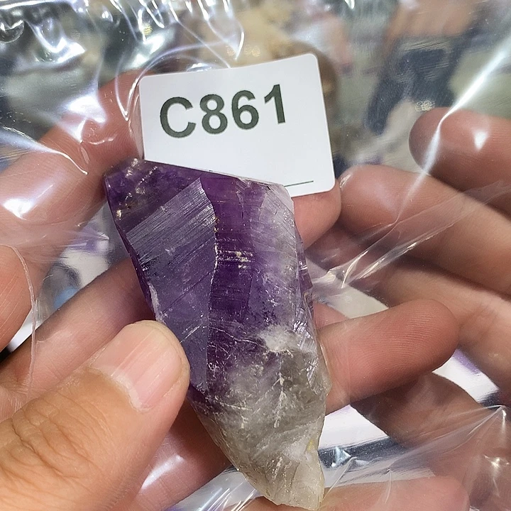 亦***✿未镶嵌珠宝半成品水晶天然水晶C861