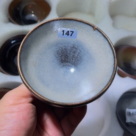 茶盏原矿原釉柴烧建盏