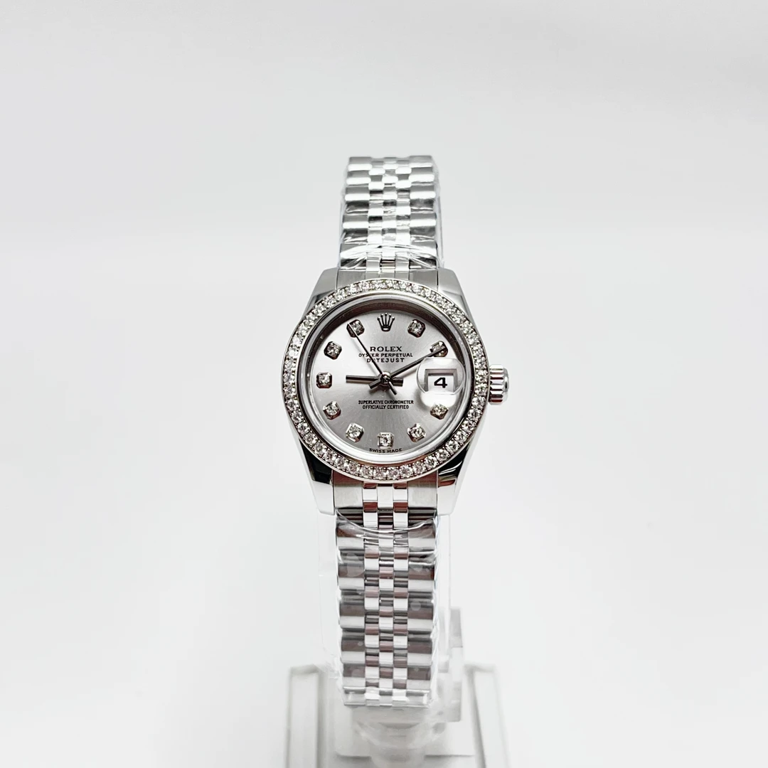 99新 Rolex/劳力士 179384/气质银盘/26mm/自动机械/精致女表