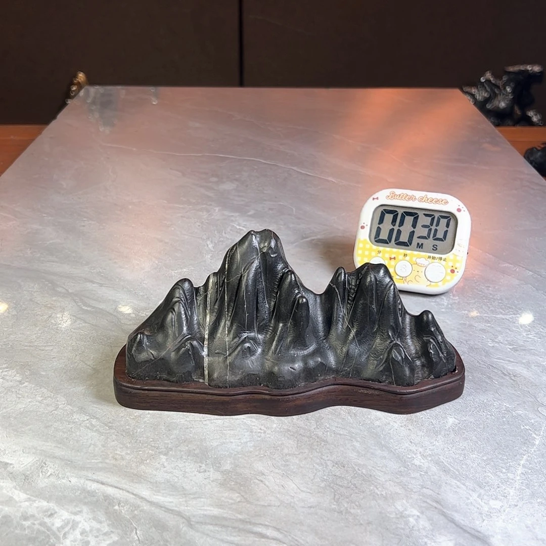 星***影灵璧奇石博览会摆件