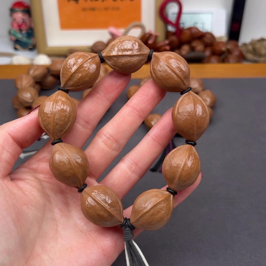 21*30精挑款梅林铁核手串