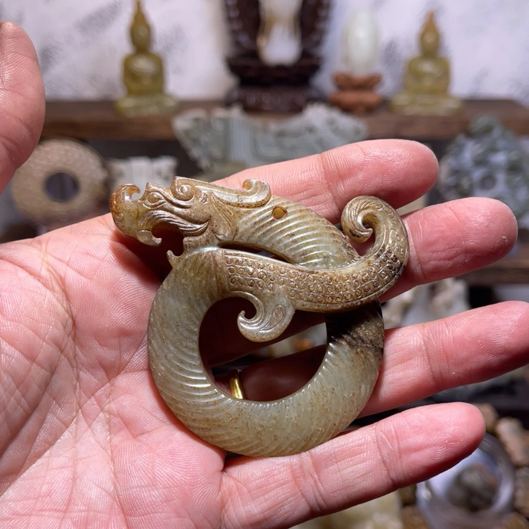 和田玉挂件未镶嵌修**在