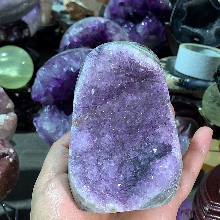 大型摆件（非配饰）紫晶未镶嵌