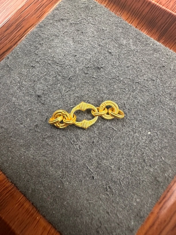 足金999 古法工艺半链手链