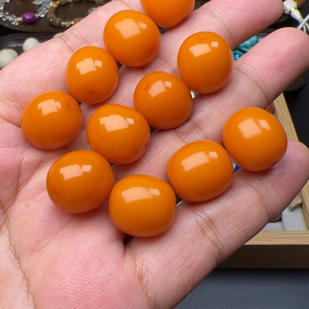 无非金属14*15mm枣珠发一个