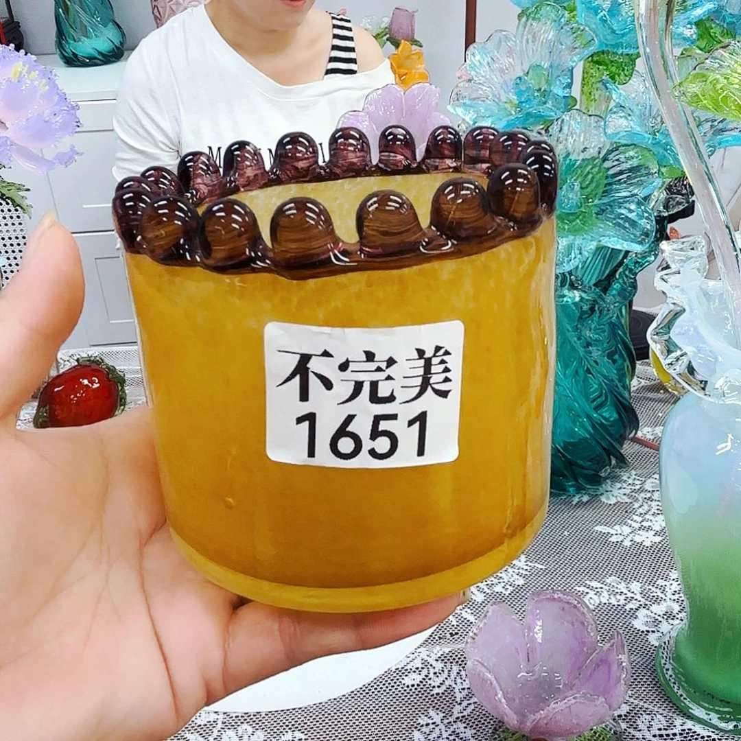 琉璃花瓶花器艺术品