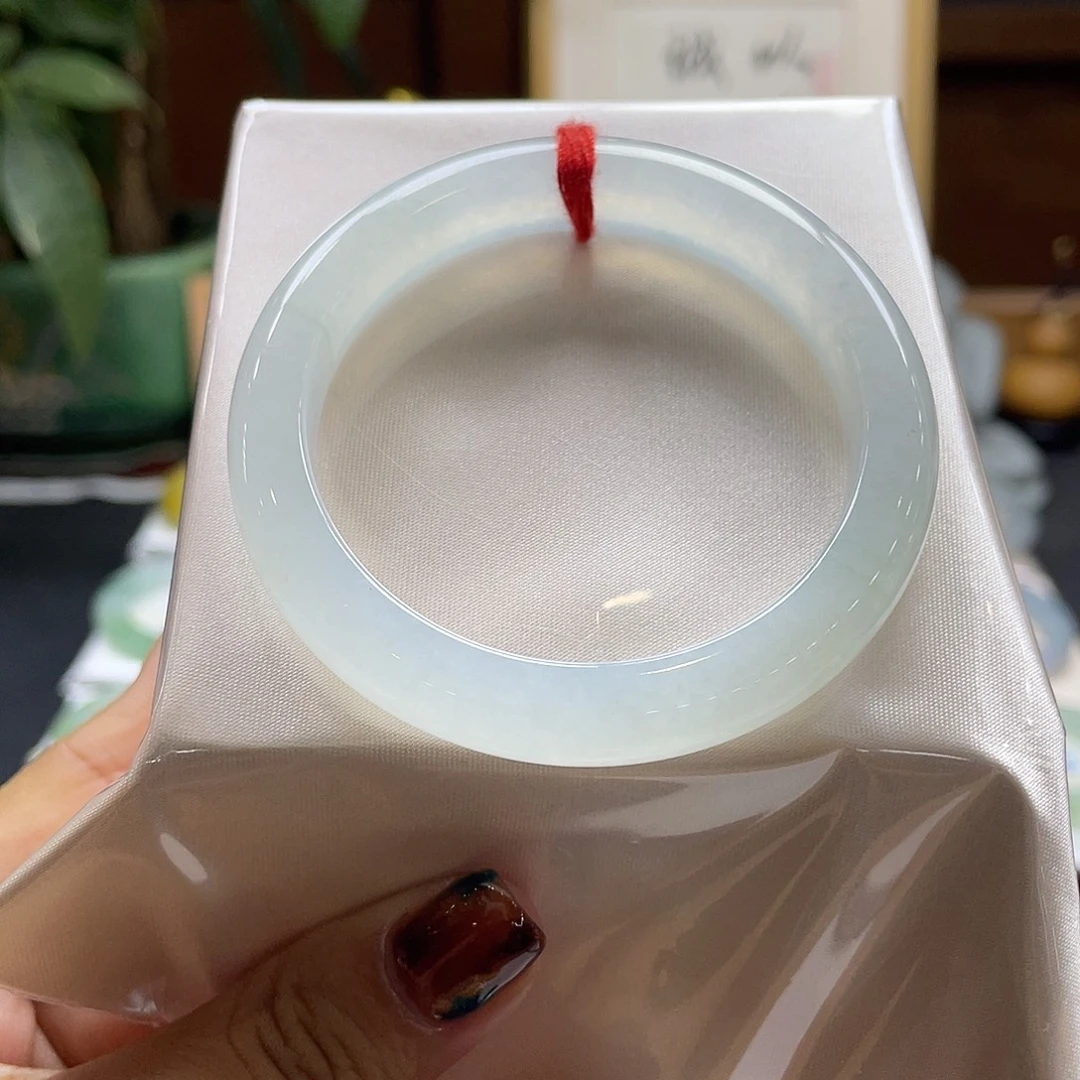 翡翠未镶嵌手镯41号