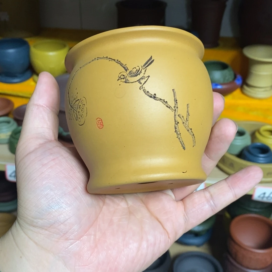 至***1紫砂花盆紫砂文化