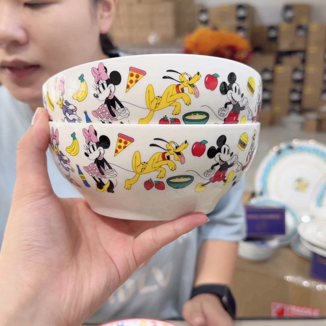 骨瓷6英寸饭碗4只装