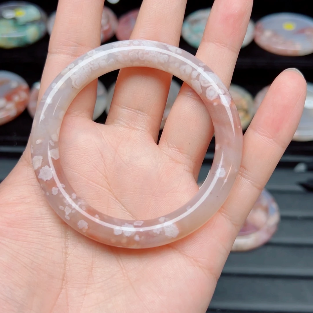 玛瑙/玉髓未镶嵌手镯58