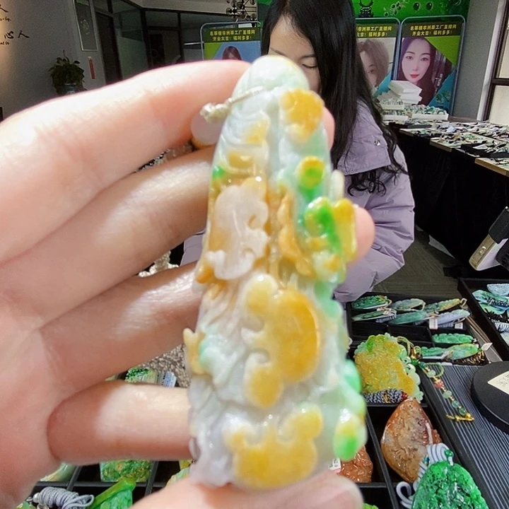 颈饰未镶嵌翡翠翡翠