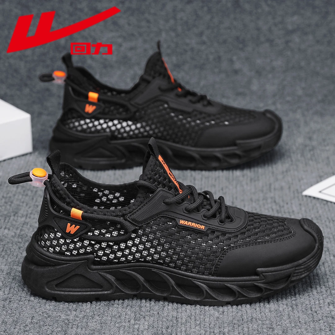 回力男鞋男士夏季透气网鞋速干涉水溯溪凉鞋子运动飞织网面休闲鞋