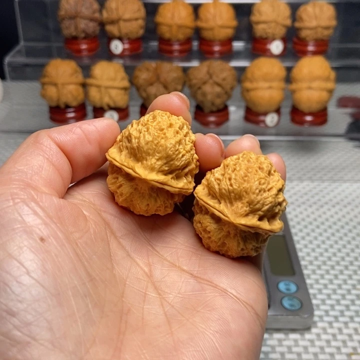 文玩核桃把件23火风金蟾