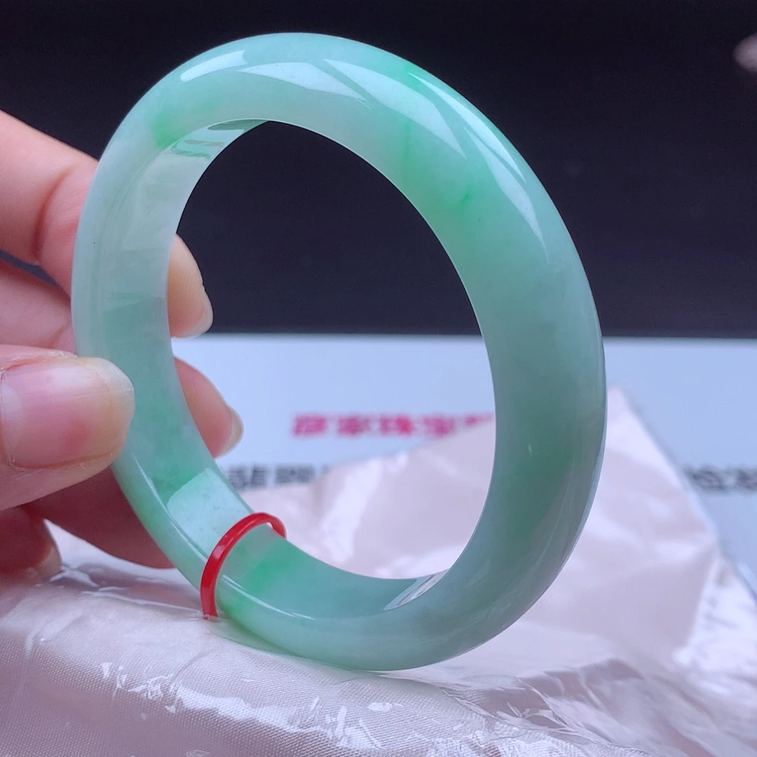阿***）翡翠未镶嵌手镯手镯001936