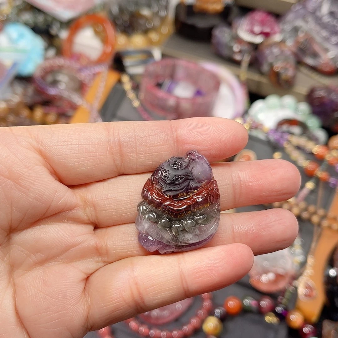 未镶嵌颈饰水晶订制