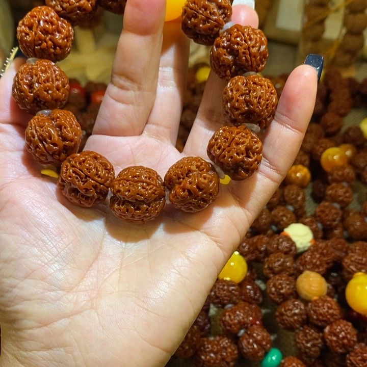 金刚菩提手串304玉化黄