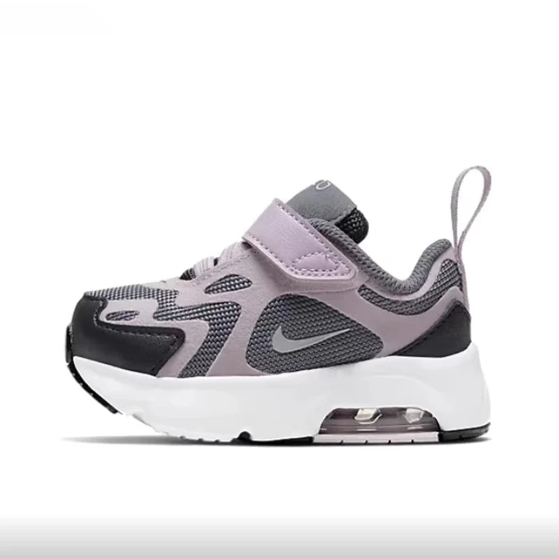 (微瑕)婴童Nike Air Max 200 防滑减震耐磨跑鞋黑粉AT5629-008
