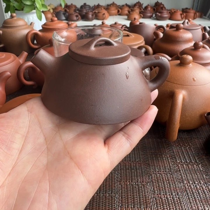 茶杯紫砂子冶石瓢底槽清100cc