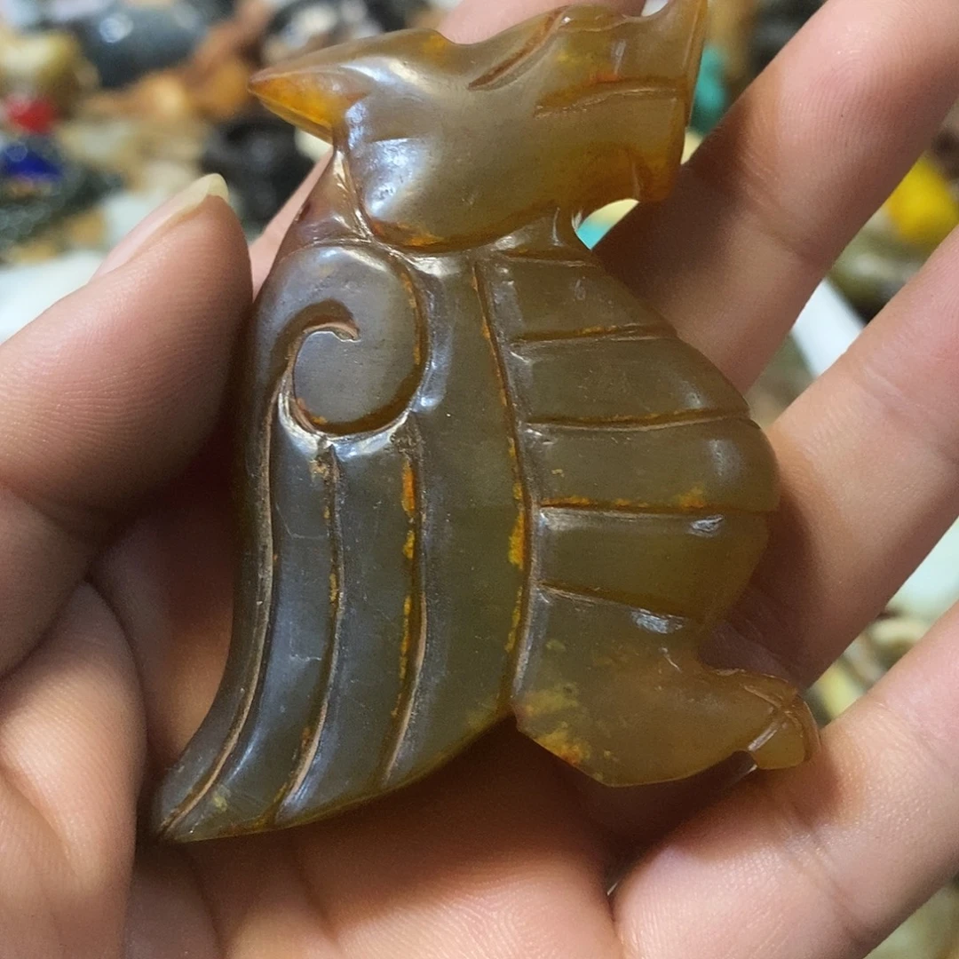 和田玉（糖玉）未镶嵌挂件