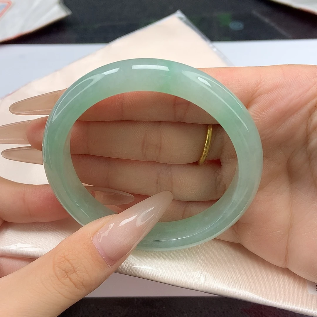 未镶嵌手镯翡翠57-58圈口