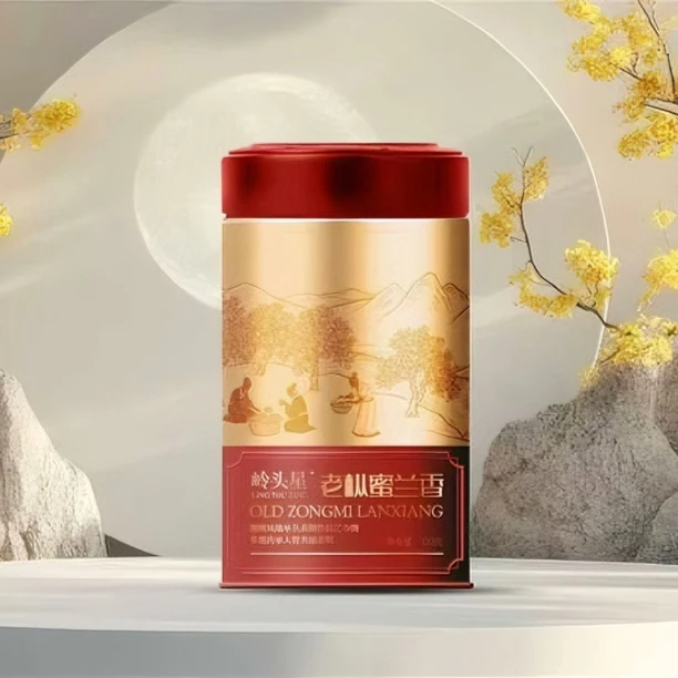 岭头星老枞蜜兰香单丛潮州凤凰单枞茶100克罐装茶叶乌龙茶口粮茶