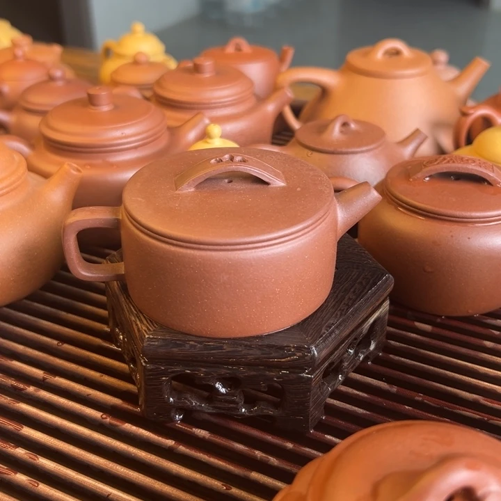 茶案紫砂紫泥汉瓦150cv