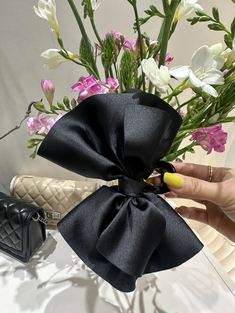 恰逢景韩货时尚百搭大抓夹法式发卡优雅气质简约发夹蝴蝶结鲨鱼夹