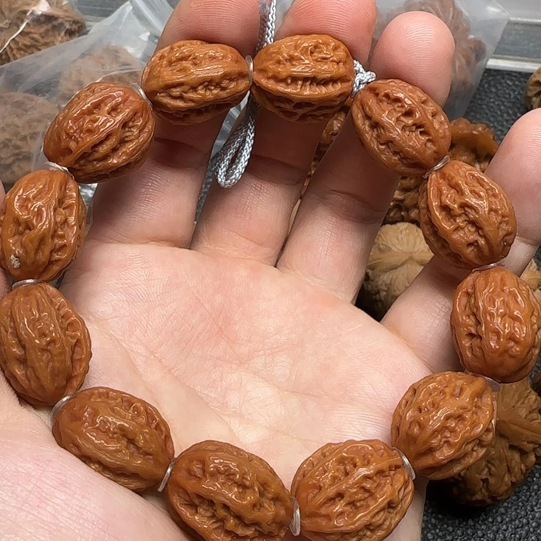 吊坠文玩核桃核桃手串加毛刷