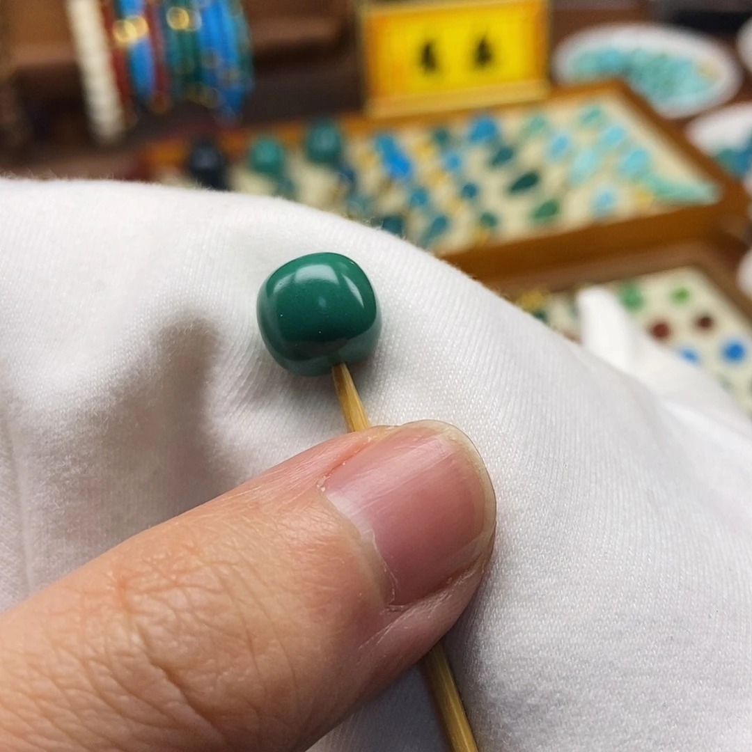 绿松石未镶嵌珠宝奇石11mm