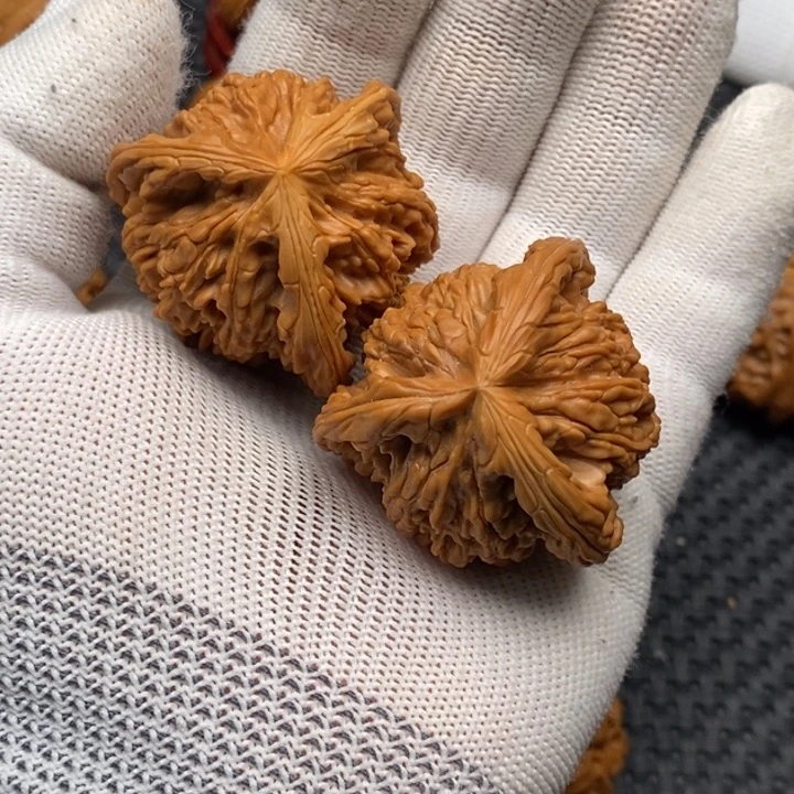 核桃把件金***0拼接虎头23