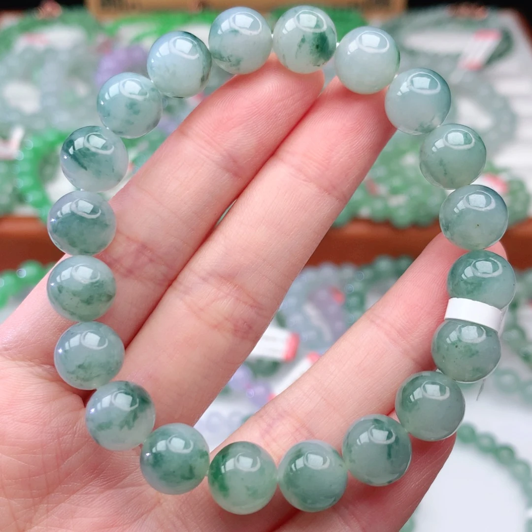 翡翠手链未镶嵌翡翠10mm