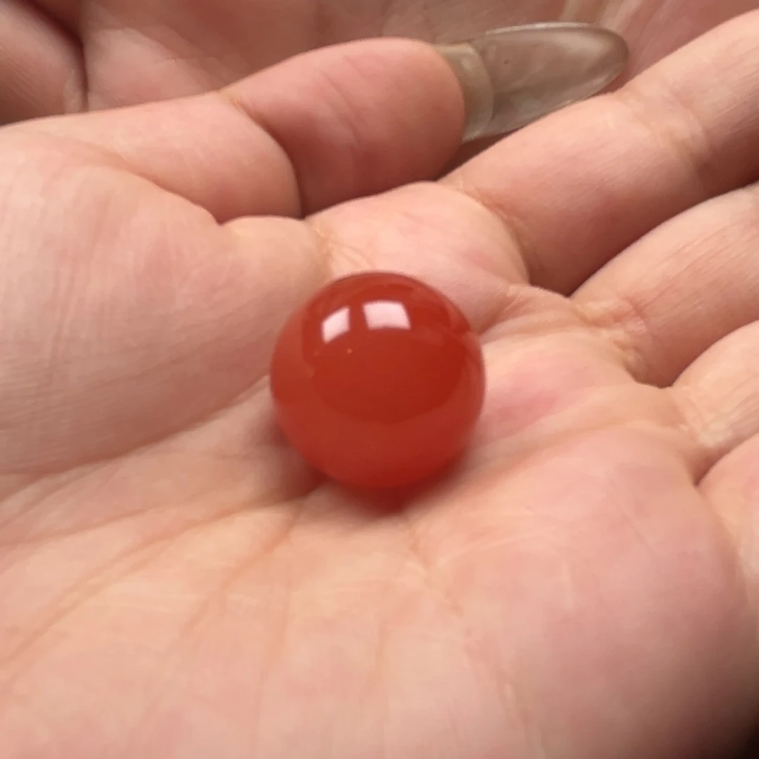 南红玛瑙圆珠未镶嵌沧**粟