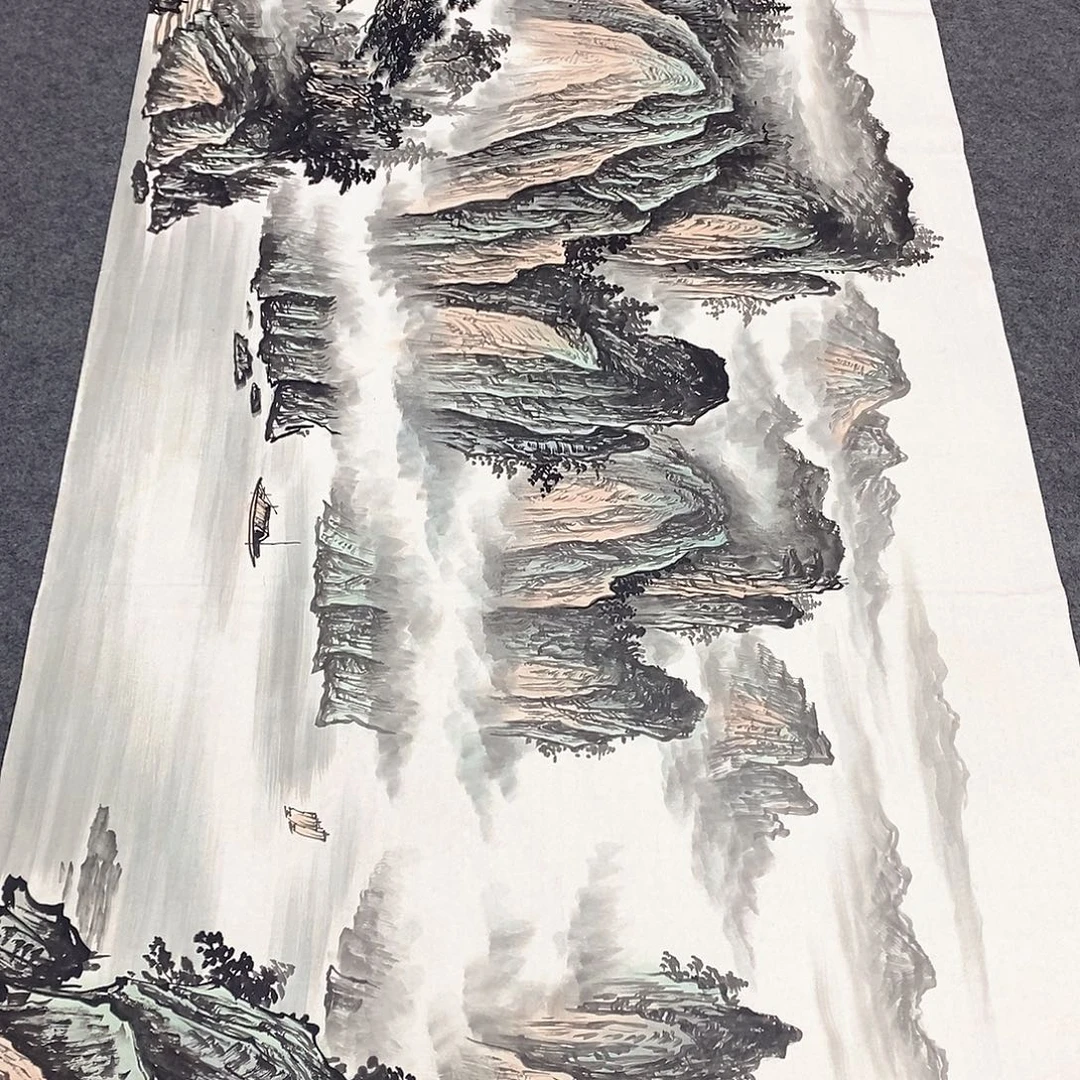 国画国画手绘作品