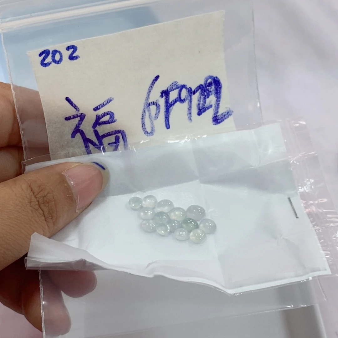 福***寿未镶嵌定制翡翠不